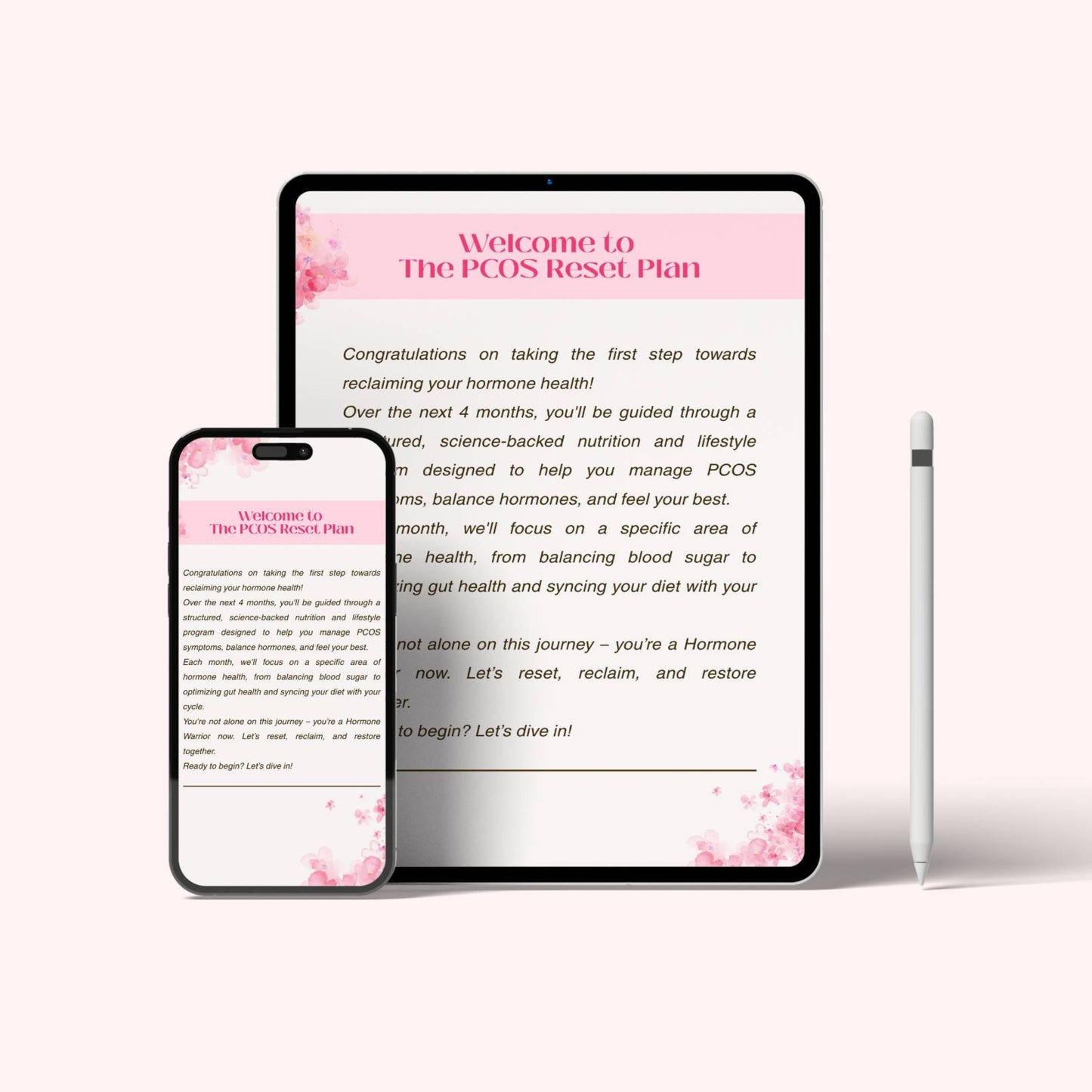 PCOS 4 Month Recovery Journey - Daily  Meals + Lifestyle Guide | PCOS-Free Naturally | Month 1