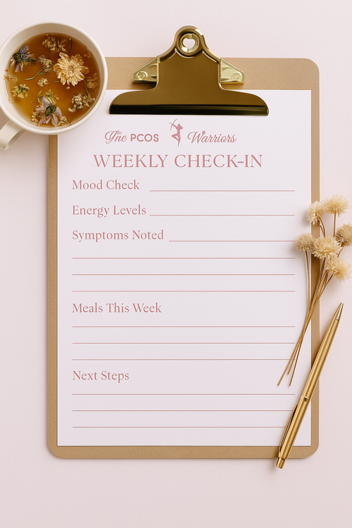(FREE) Weekly checkup Journalling Template