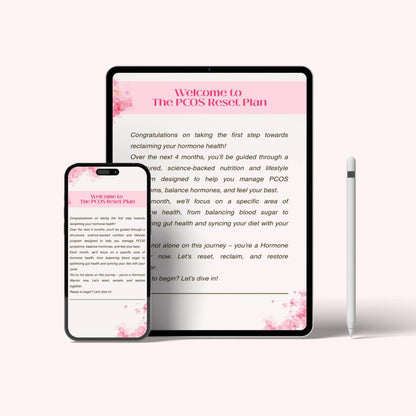 PCOS 4 Month Recovery Journey - Daily  Meals + Lifestyle Guide | PCOS-Free Naturally | Month 1